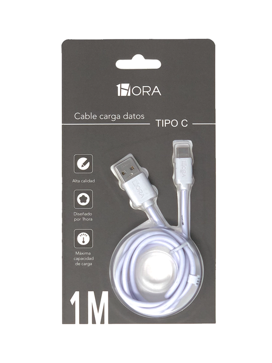 Cable tipo c 1 hora