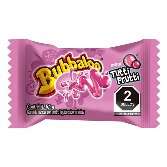 Chicle Bubbaloo Tutti Frutti 5.1 g