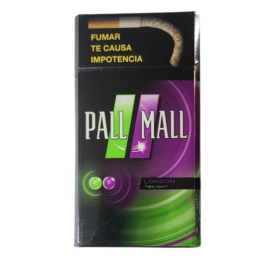 Cigarros Pall Mall London 20`s