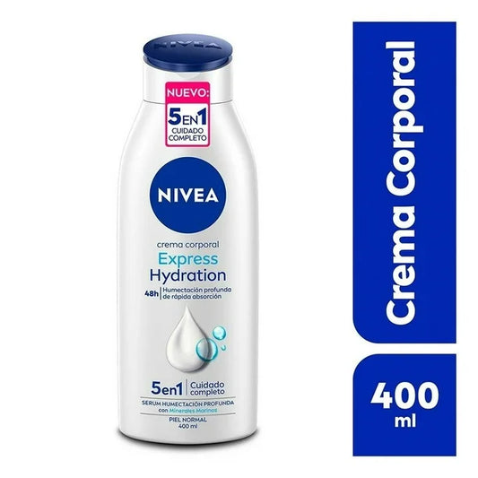 Crema Corporal Nivea Express Hydration 400 ml