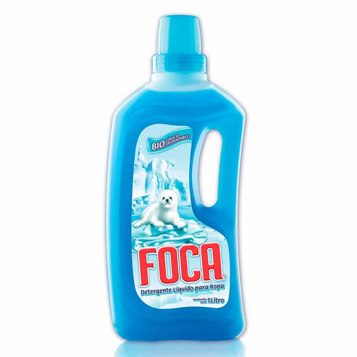 Detergente Líquido Foca Biodegradable 1L