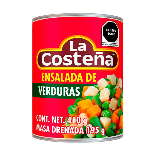 Ensalada de Verduras La Costeña 410 gr