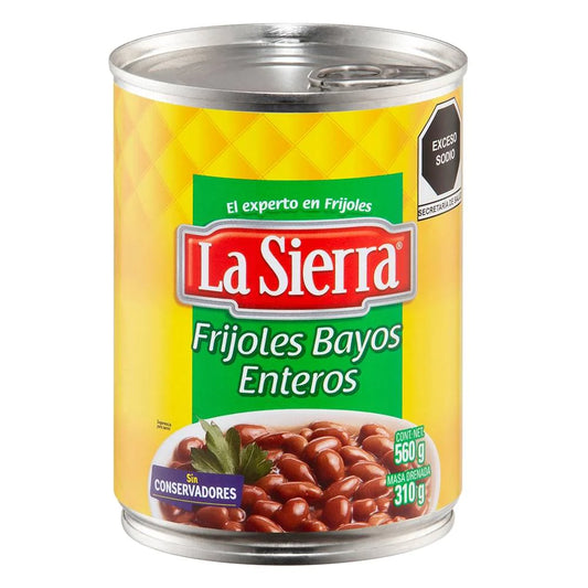 Frijol La Sierra Bayo Entero 560 gr