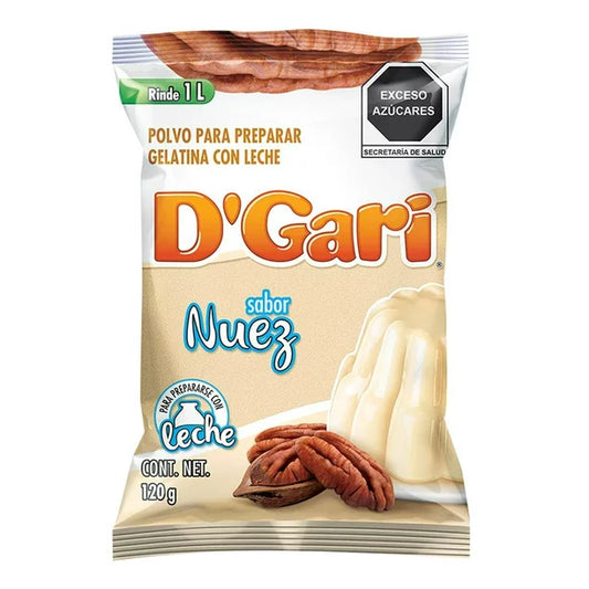 Gelatina de Leche D Gari Nuez 120 gr