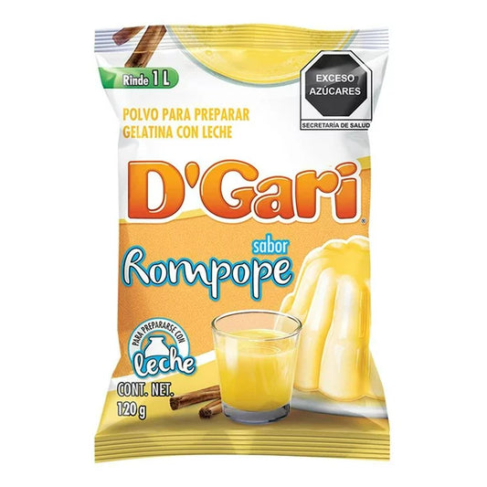 Gelatina de Leche D Gari Rompope 120 gr