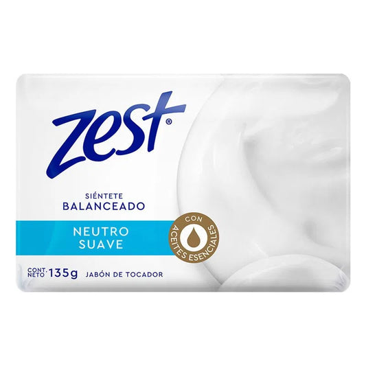 Jabon Zest Neutro Suave 135 gr