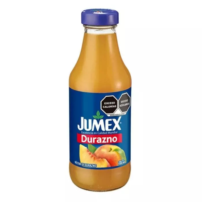 Jumex Nectar Durazno Vidrio 450 ml