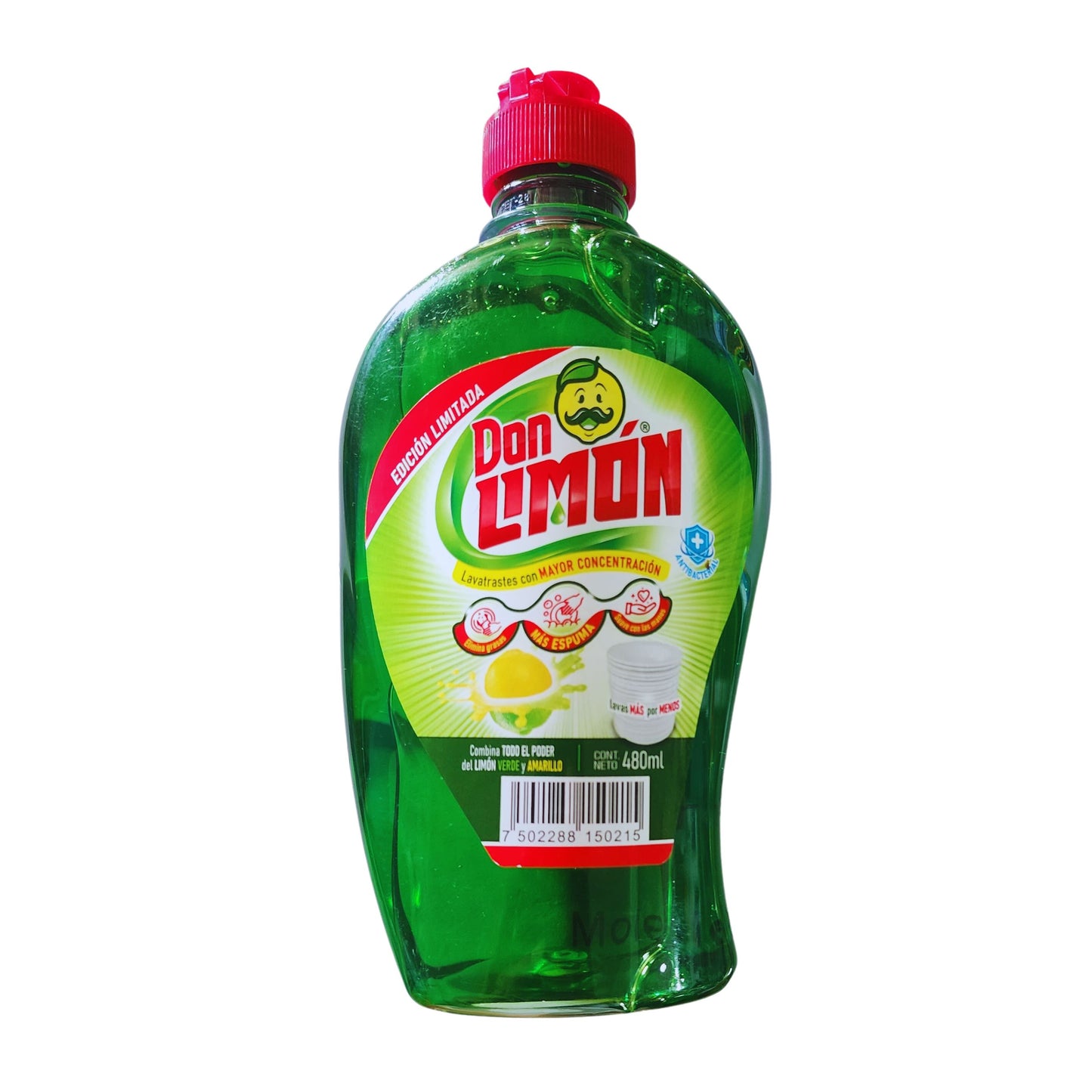 Lavatrastes Líquido Axion Don Limón 480 ml