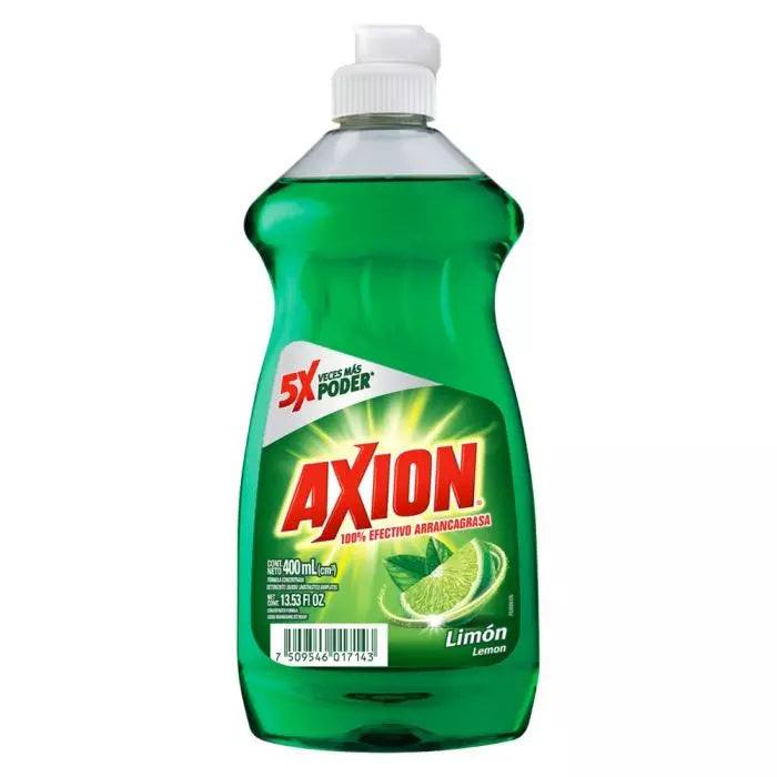 Lavatrastes Líquido Axion Limón 400 ml