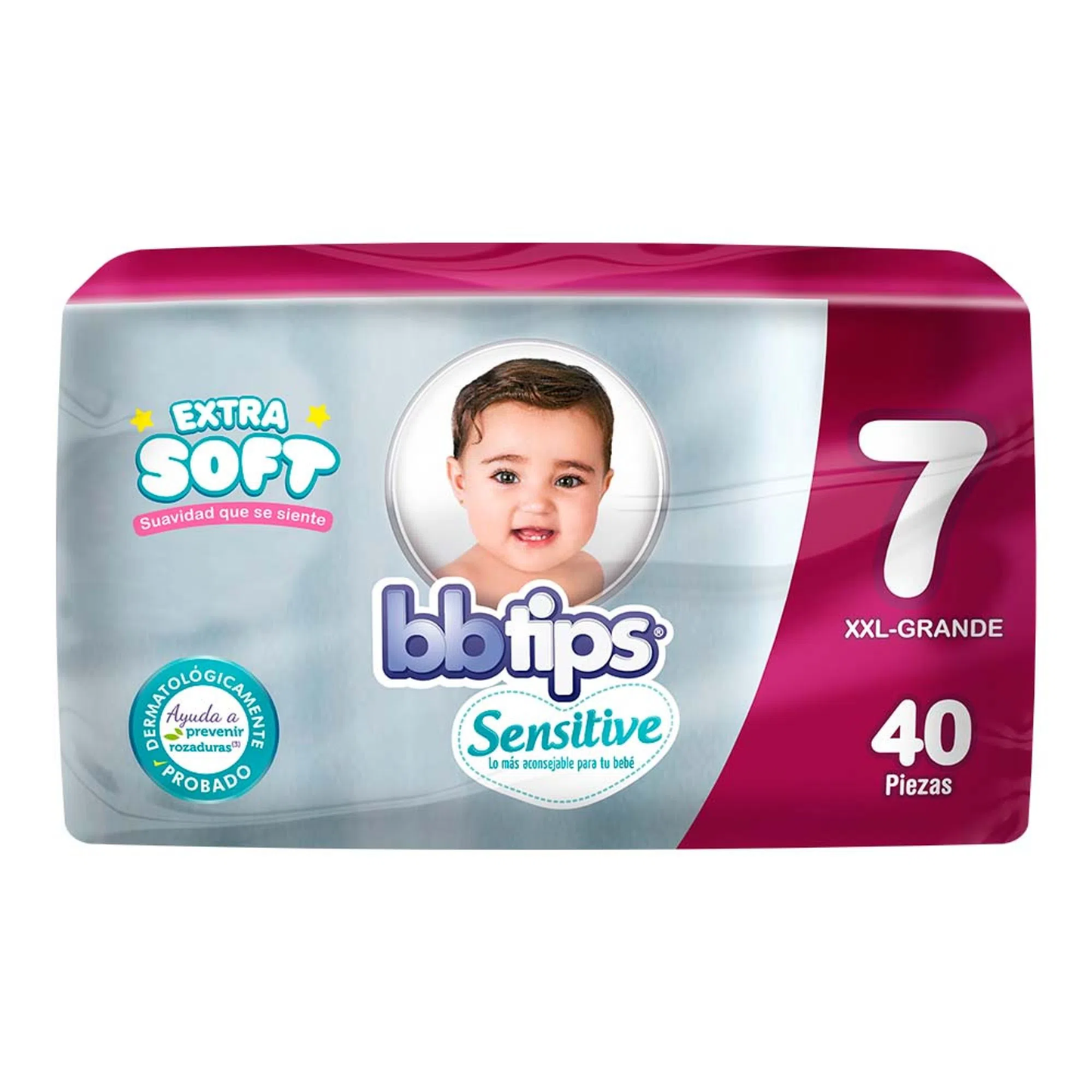 Pañal BB Tips Sensitive Etapa 7