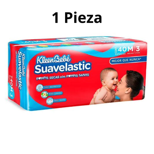 Pañal Suavelastic Max Mediano Etapa 3 1 Pieza