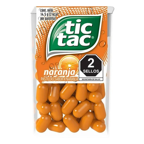 Tic Tac Naranja 14.5 gr