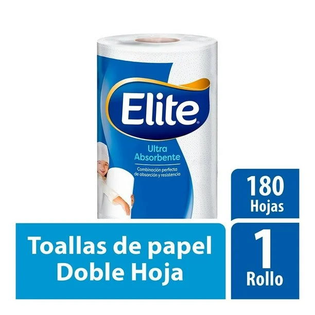 Toallas de Papel Elite 180 Hojas Dobles