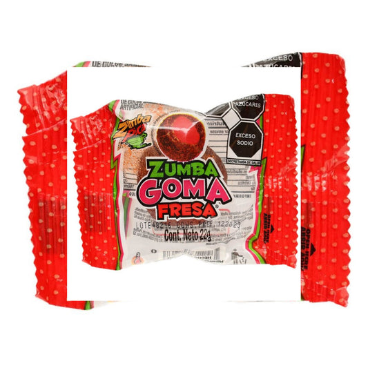 Zumba Goma Fresa 22 gr