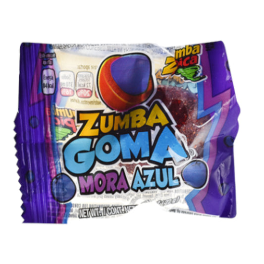 Zumba Goma Mora Azul 22 g