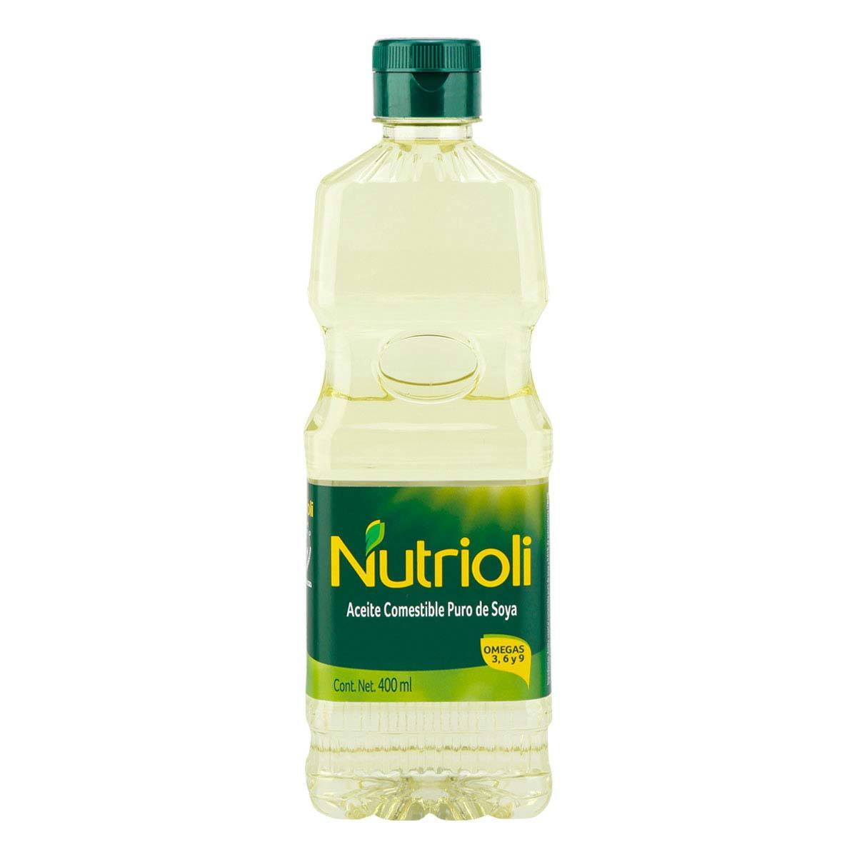 Aceite Nutrioli Puro de Soya 400 ml