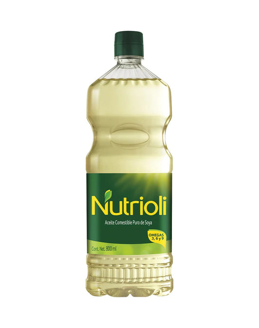 Aceite Nutrioli Puro de Soya 800 ml