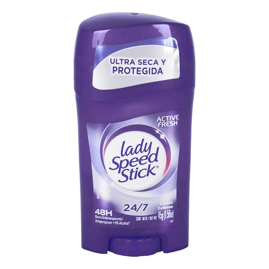 Antitranspirante en Barra Lady Speed Stick Active Fresh 45 gr