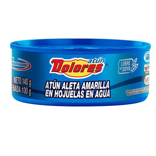 Atun Dolores Agua 133 gr