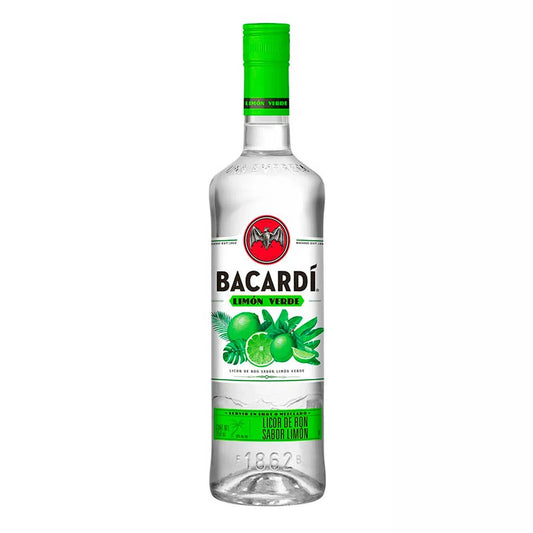 Bacardi De Ron Limon Verde 750 ml