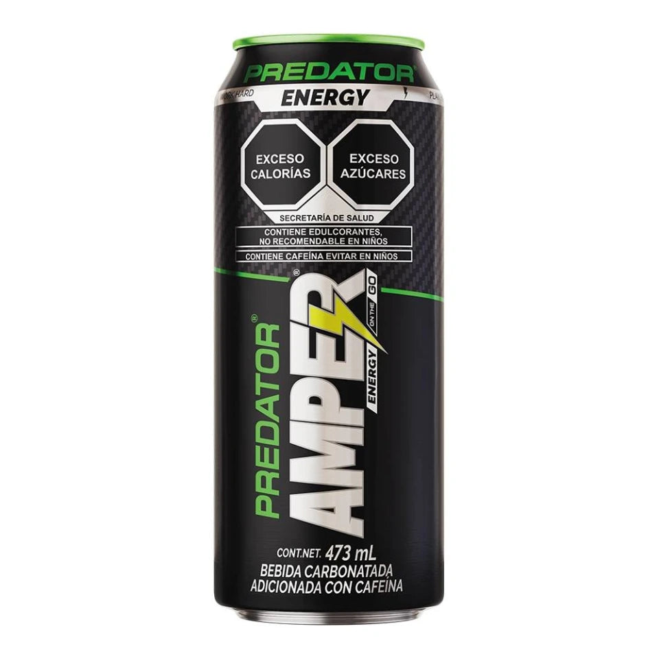 Bebida Energizante Amper Predator 473 ml