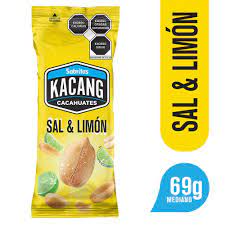 Cacahuate Japones Kacang  Sal y Limon 69 gr