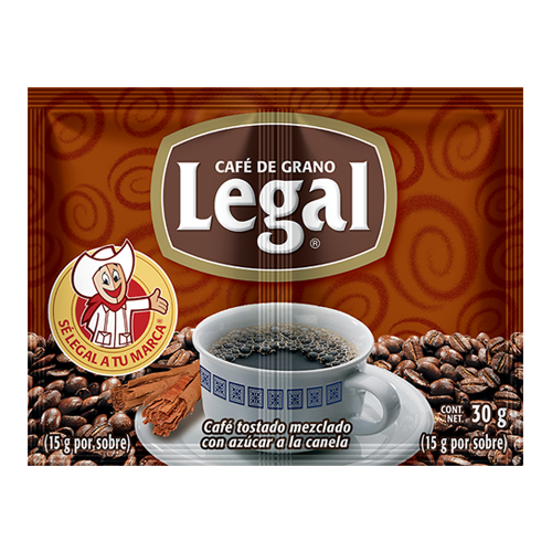 Café Legal Canela Sobre 30 gr