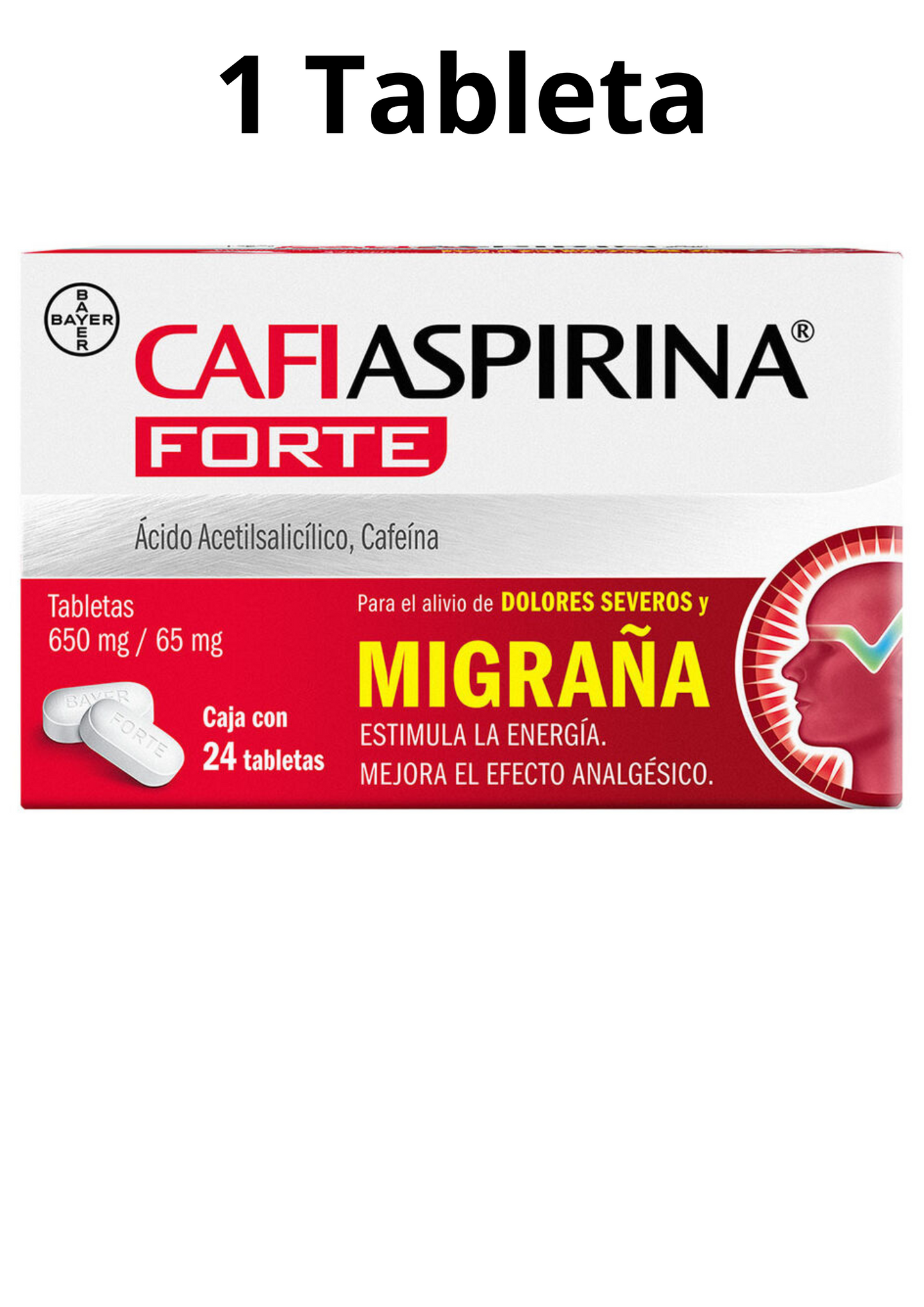 CafiAspirina Forte 650 mg