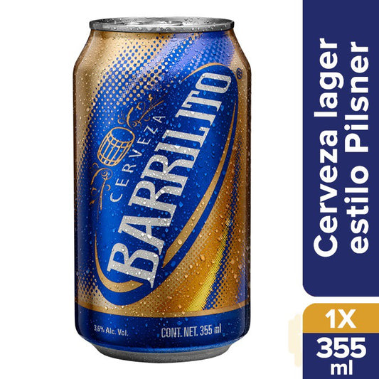 Cerveza Barrilito 355 ml Lata