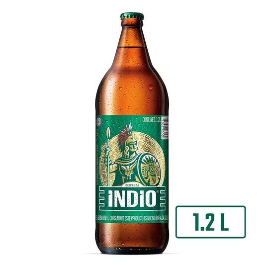 Cerveza Indio Caguama 1.2 lt