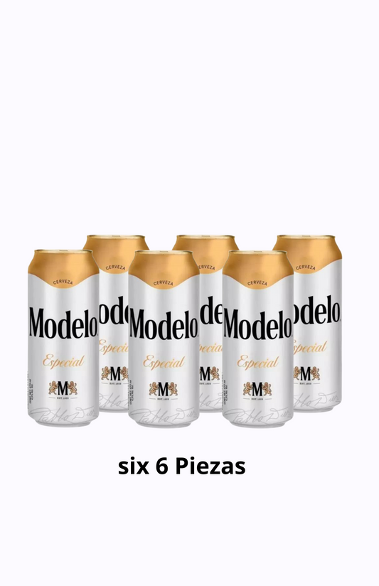 Cerveza Modelo Especial Lata 473 ml Six