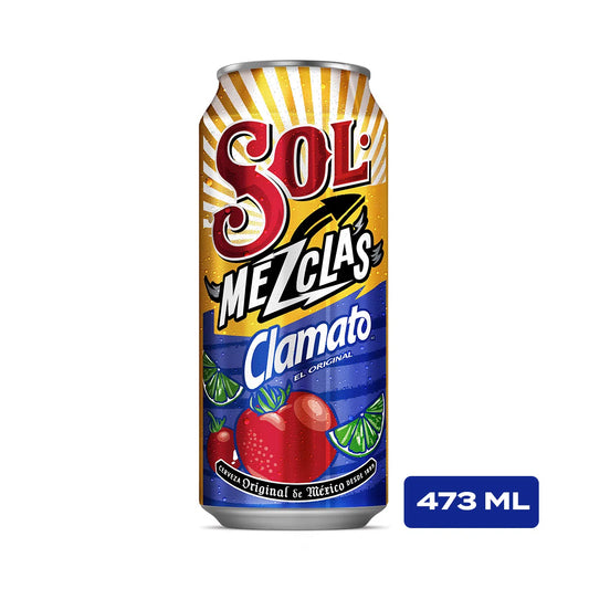 Cerveza Sol Clamato Laton 473 ml