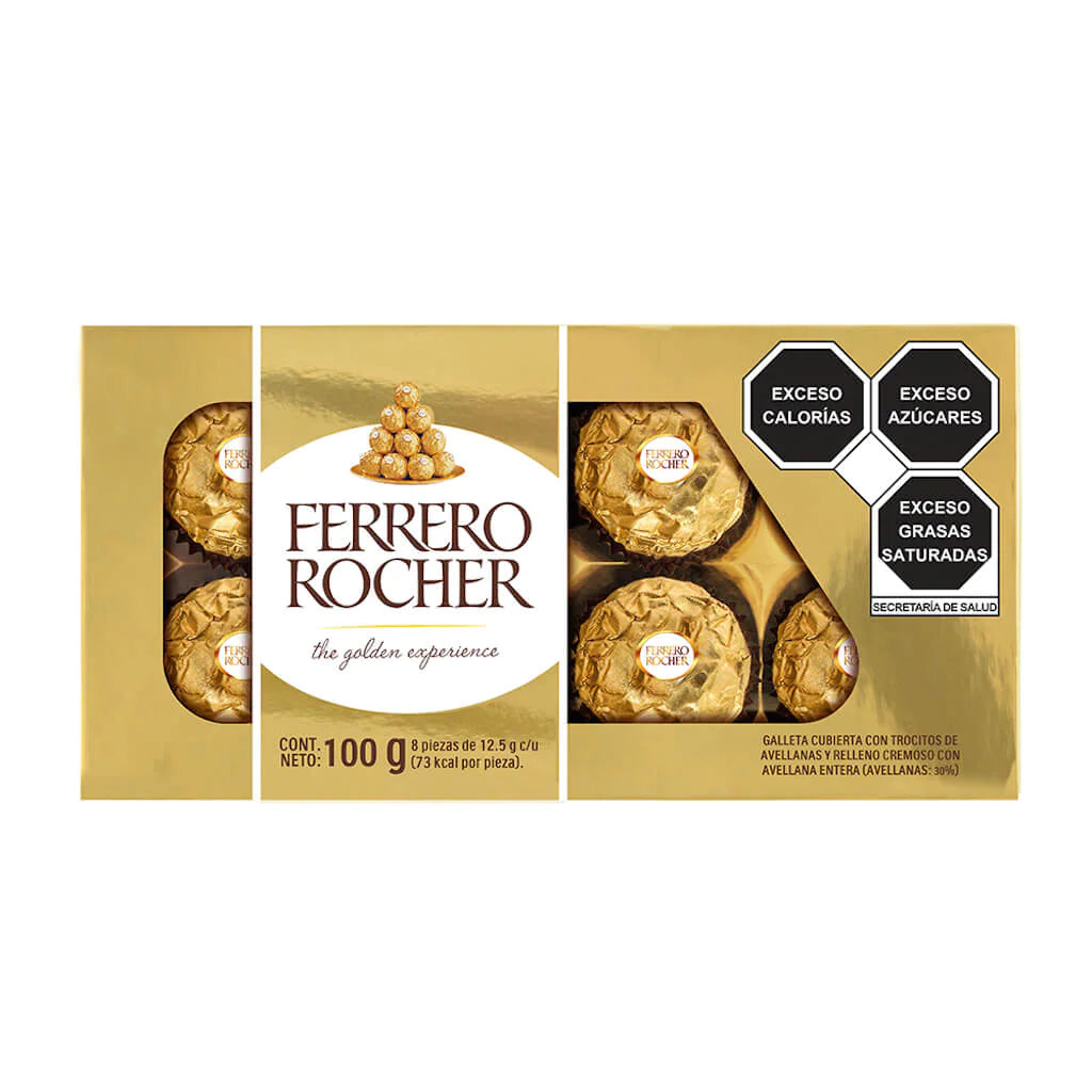 Chocolate Ferrero Rocher 8 Piezas