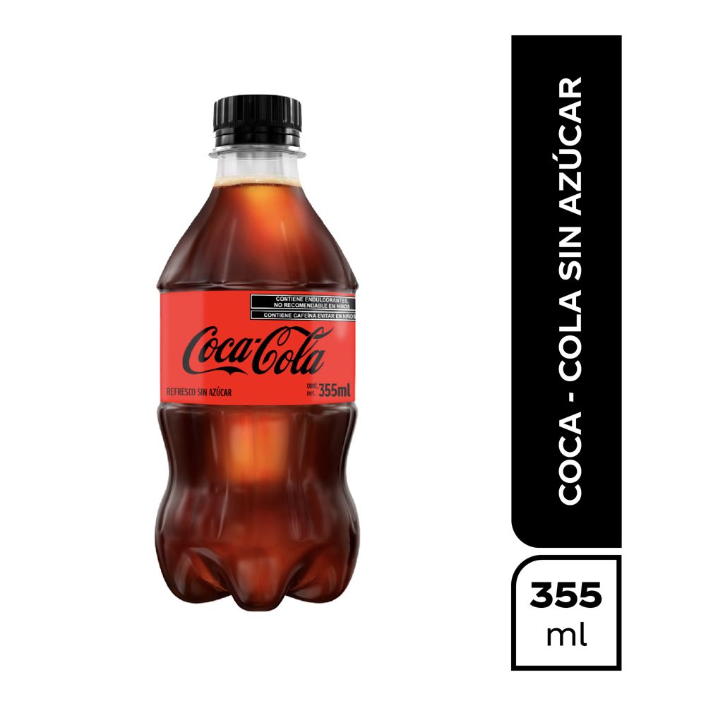 Coca Cola Original Chubby Sin Azucar 355 ml