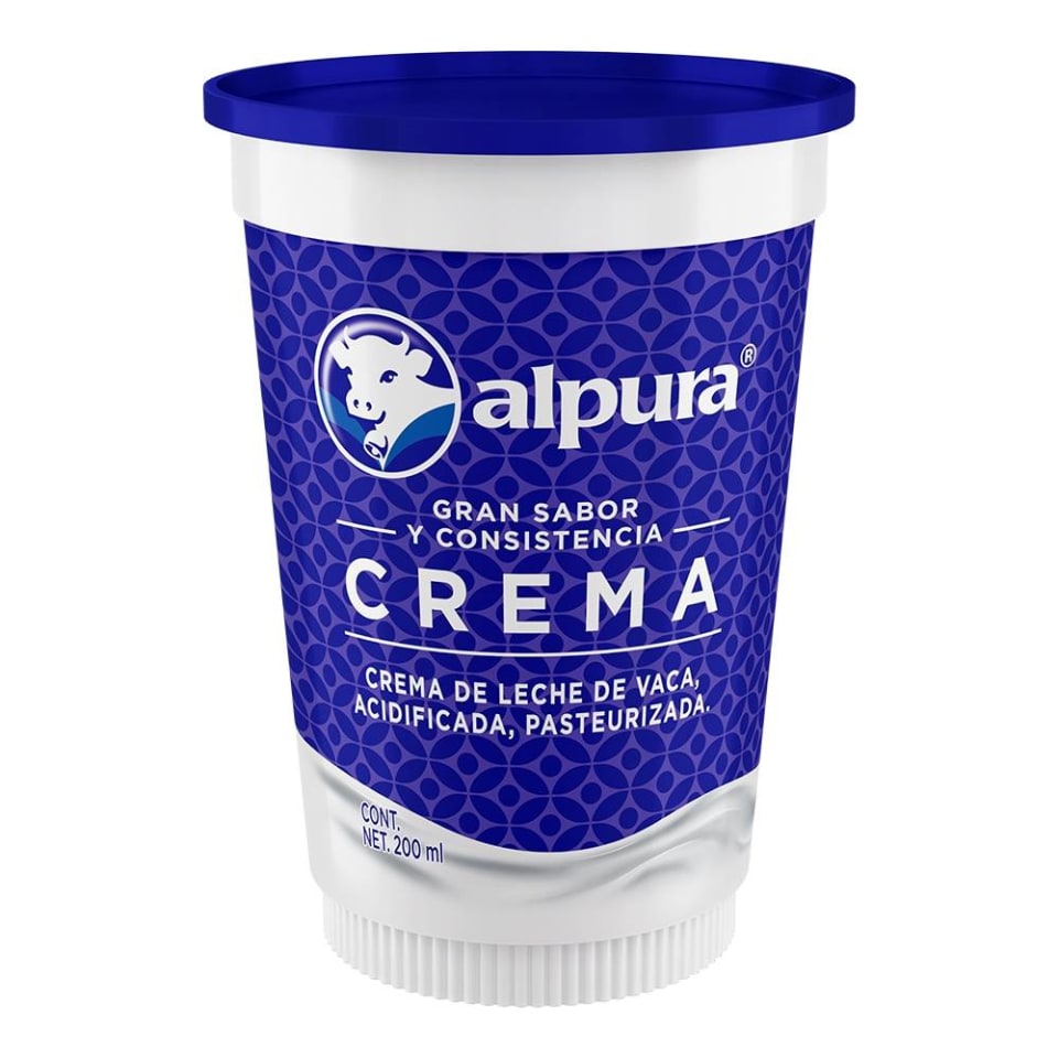 Crema Alpura Entera 200 ml