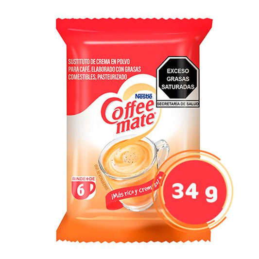 Crema Coffe Mate Nestle Sobre 34 gr