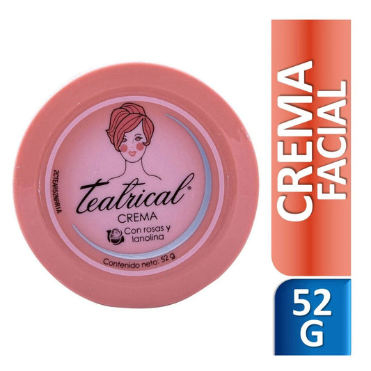 Crema Teatrical Con Lanolina Y Rosas 52 gr