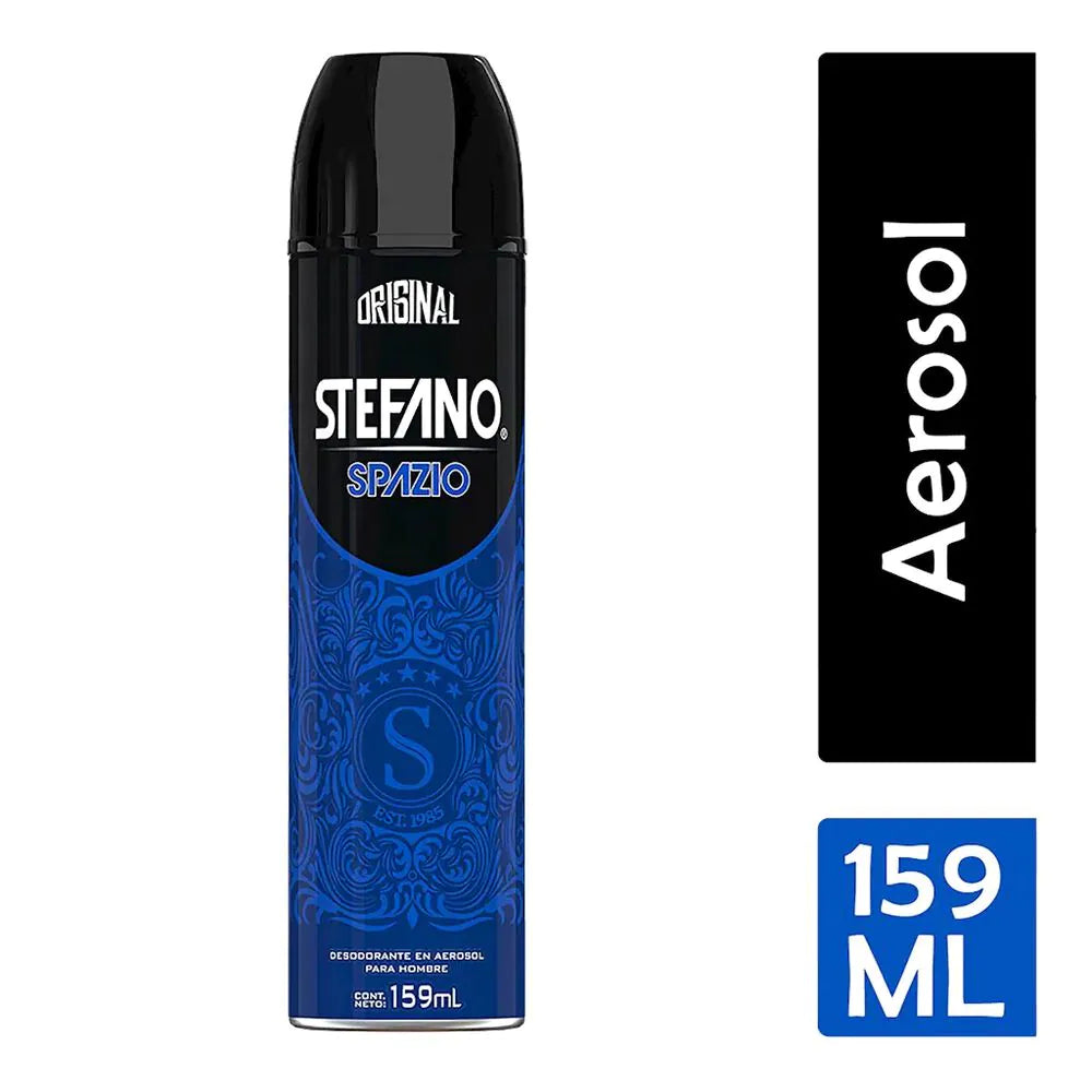 Desodorante en Aerosol Stefano Spazio Para Caballero 159 ml