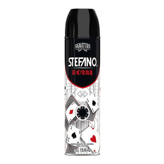 Desodorante en Aresosol Stefano Royal Para Caballero 159 ml