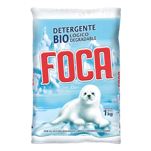 Detergente en Polvo Foca 1 kg