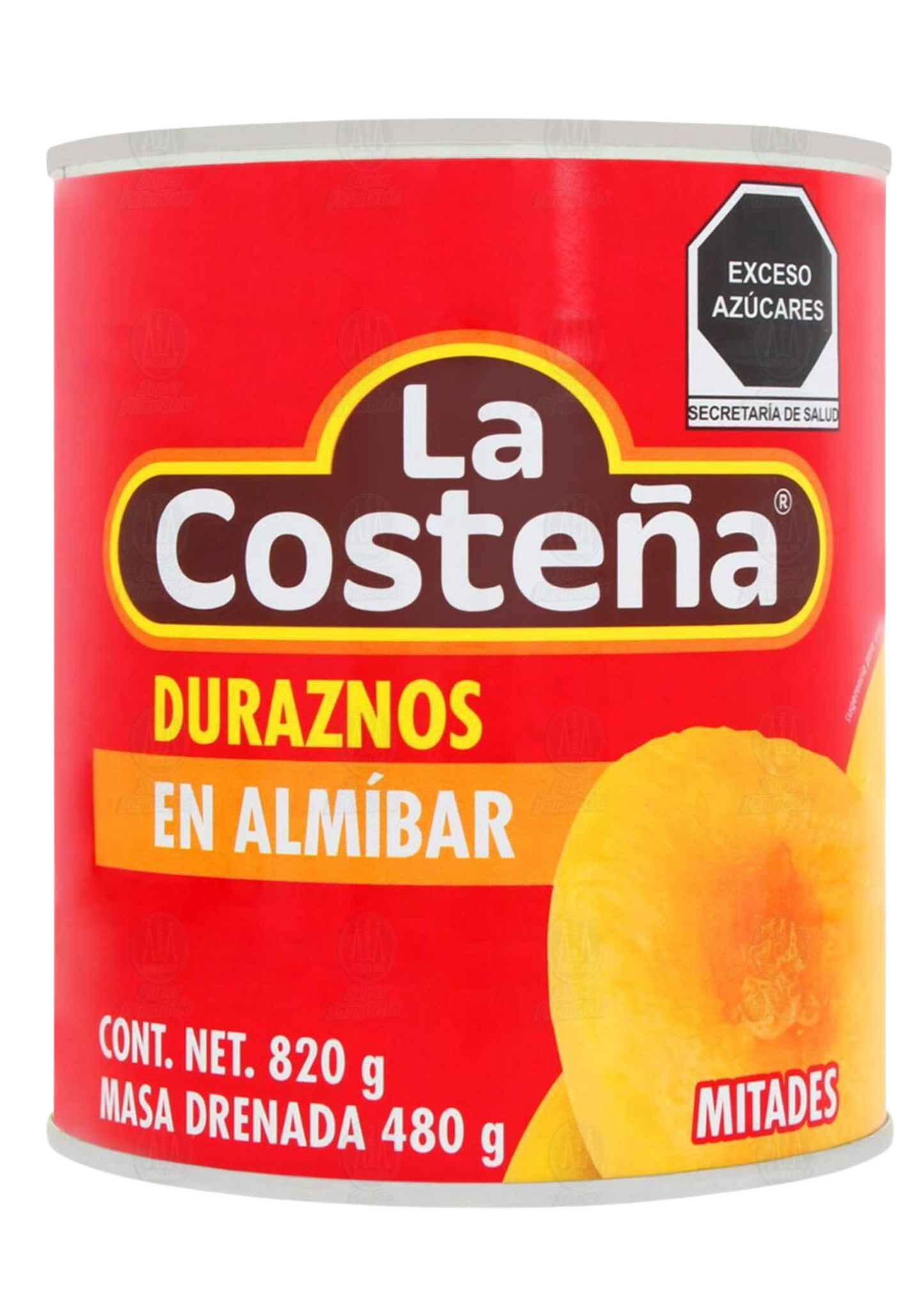 Duraznos La costeña en Mitades 820 gr