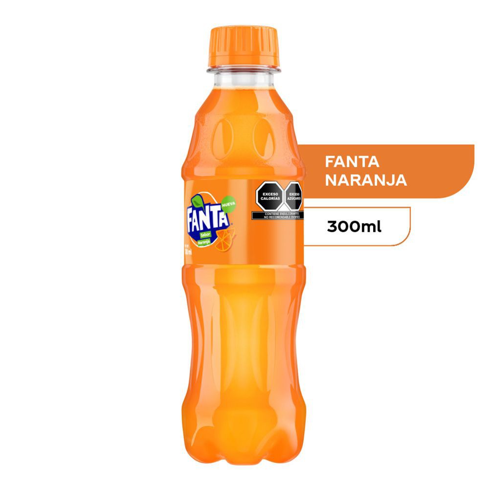 Fanta Naranja Sin Azucar 300 ml