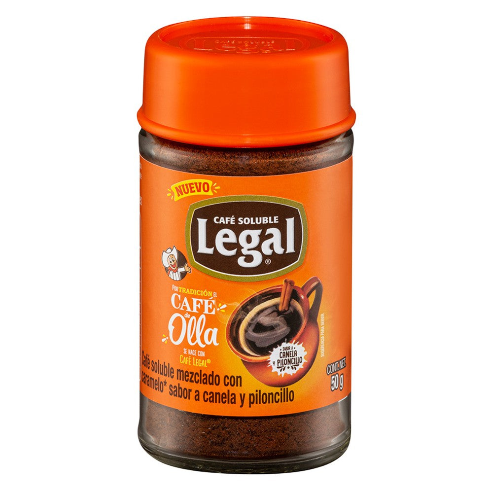 Frasco Café Legal Soluble de Olla 50 gr