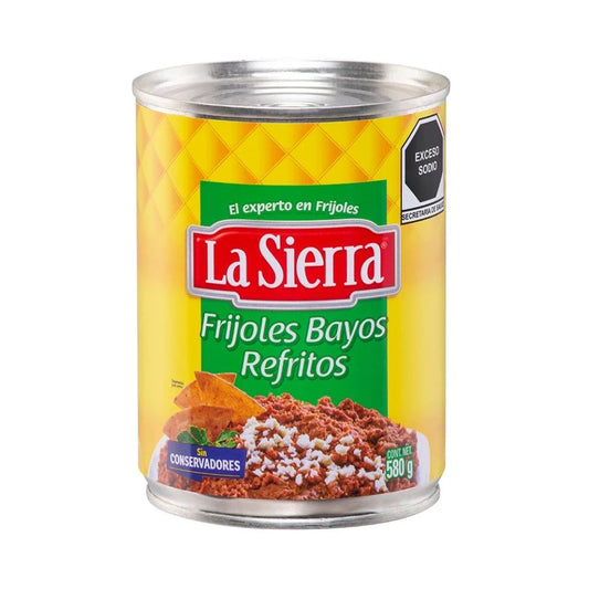 Frijoles La Sierra refritos Bayos 580 gr