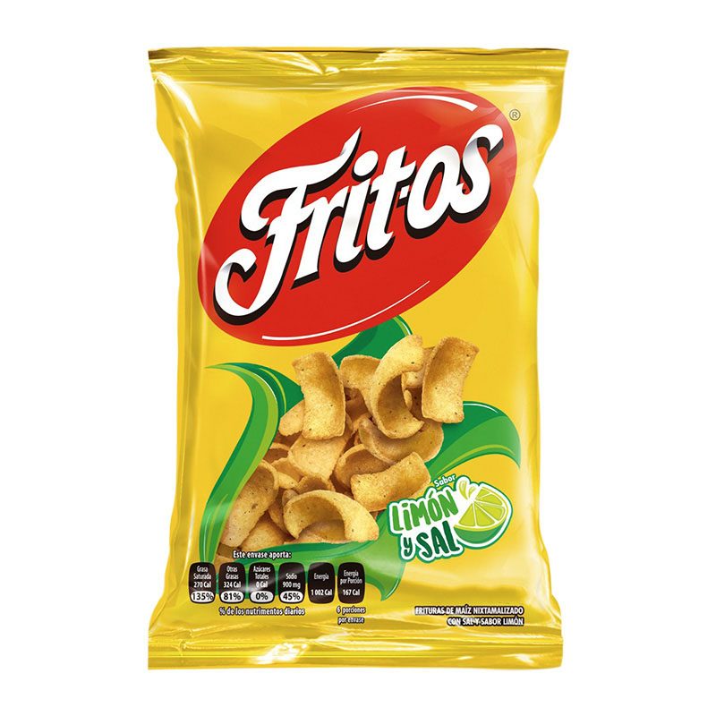 Fritos Limón y Sal 60 gr