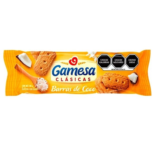 Galleta Barras coco 117 gr