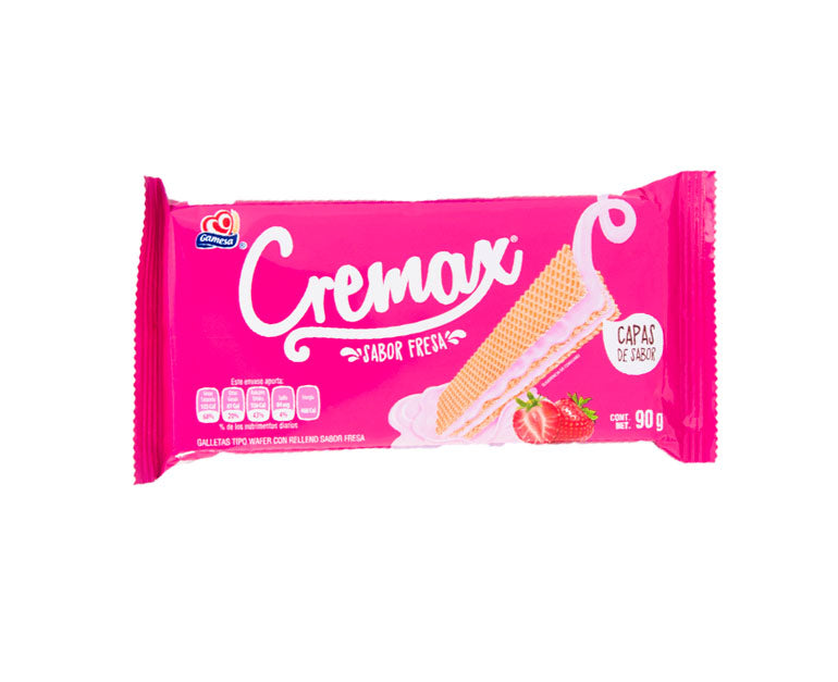 Galleta Cremax Fresa 90 gr