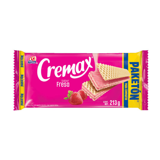 Galleta Cremax Paketon Sabor Vainilla 213 gr