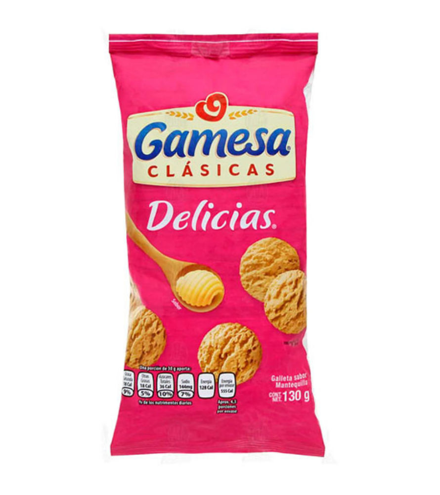 Galleta Delicias 138 gr