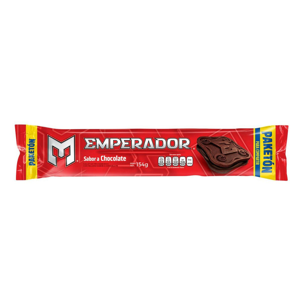 Galleta Emperador Paketon Sabor Chocolate 200 gr